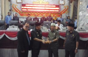 Dprd Lampura gelar sidang paripurna LKPJ Bupati tahun 2017
