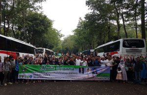 DPP KAMSRI BERANGKATKAN 7 BUS MUDIK BERSAMA