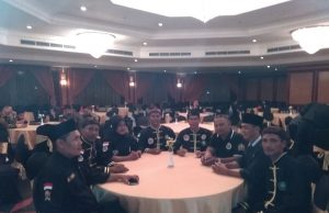 Pengurus Paguron Jalak Banten Nusantata Bukber di Le Diean