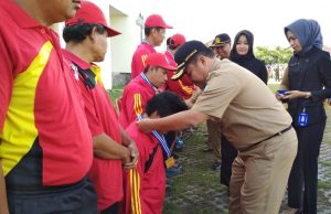 Atlet Ogan Ilir Tagih Bonus Dari Bupati