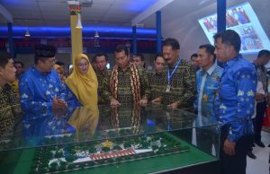 Lampung Utara Tampilkan Beberapa Potensi dan Prestasi di malam Pembukaan Lampung Fair 2018