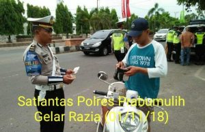 Ratusan Kendaraan Terjaring Razia