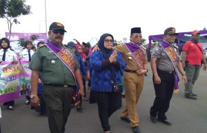 Ratusan Masyarakat Kec. Kresek Antusias Ikuti Pawai Ta’aruf MTQ Tingkat Kab. Tangerang