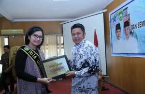 Jadi Duta Literasi, Percha Diminta Rajin Turun ke Lapangan