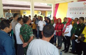 Deklarasi Kampanye Damai Para Caleg wilayah Gelumbang