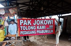 Pak Presiden, Toloong Bantu Kami Pedagang Pasar Prabumulih