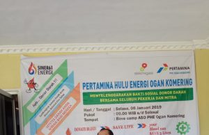 Awal Tahun, Pekerja PHE OK Donor Darah