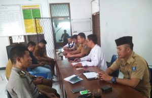 PMI KECAMATAN JAWILAN RAPAT KERJA BERSAMA MUSPIKA