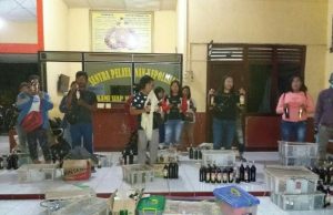 Puluhan Miras Siap Jual Digagalkan Polsek Gelumbang