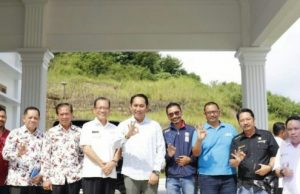 SURVEI LOKASI, KEPALA DISPARBUD PROVINSI SUMSEL DAN EO TOUR THE RANAU 2019 KUNJUNGI DANAU RANAU