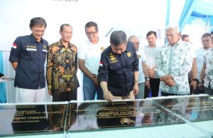 Menteri ESDM, Ignasius Jonan Resmikan Proyek Kelistrikan di Provinsi Sumsel