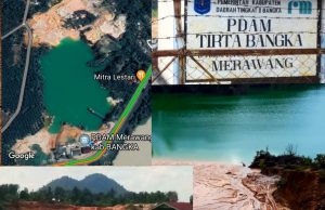CV.BANGKA MINERAL MINING DIDUGA MELAKUKAN PENAMBANGAN ILEGAL DIKAWASAN PDAM