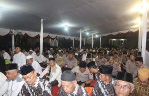 Polres Cilegon Peringati Isra Mi’raj Nabi besar Muhammad Saw dan Syukuran Asrama Polisi
