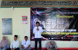 Rutan Kelas IIB Serang, Peringati Isra Mi’raj Nabi Muhammad SAW