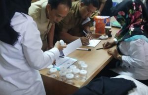Diduga Ada Oknum Kades Lari Dari Tes Urin BNN