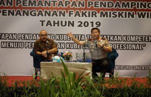 Kemitraan Polri Dan Kemsos, Penanganan Fakir Miskin Wilayah III Tahun 2019