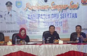 38 PESERTA UTUSAN 19 KECAMATAN, IKUTI PEMBINAAN SANGGAR SENI DAN PELATIHAN TARI SERAMPANG 8 OKU SELATAN