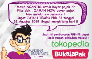 Genjot PBB Bapenda Kabupaten Gandeng Bukalapak dan Tokopedia