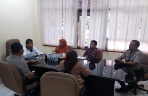 Kapolsek Kawasan Muara Baru Gelar Audensi Dengan Kacab Perum Perindo