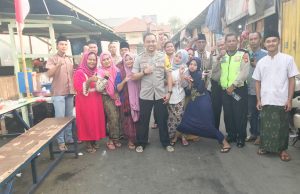 Mempererat Tali Silaturahmi, AKP SLAMET RIYANTO Sambangi Warga Masyarakat EKS TPI Muara Baru