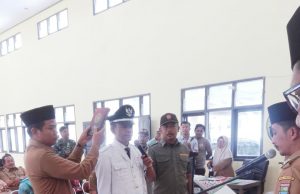 Hasil PAW, Syamhadi Resmi Menjabat Kepala Desa Cijeruk Mekar Baru
