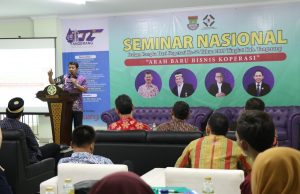 Sambut Hari Koperasi, Sekda Buka Seminar Nasional