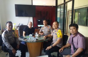 Kapolsek Muara Baru Sambangi PT GIS