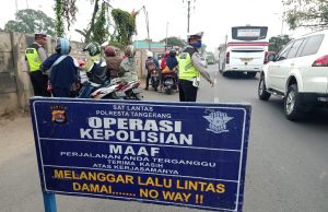 Gelar Razia Gabungan Kaliamaya 2019, Dishub Kabupaten Tangerang Amankan 58 Unit Kendaraan Berbagai Macam Pelanggaran