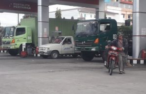 Truck PT. STTC Diduga Gunakan Solar Subsidi