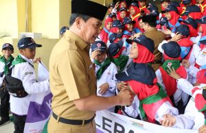 Sekda Lepas 65 Peserta Jumbara III Provinsi Banten