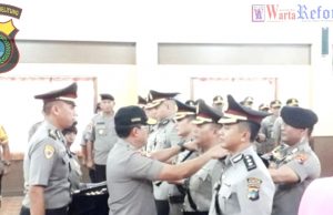 Kapolda Bangka Belitung Pimpin Sertijab Dan Pengambilan Sumpah Jabatan Tiga Kapolres