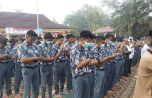 Sholat Istisqo Juga Digelar di Gelumbang, Memohon Turunkan Hujan