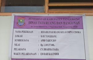 Diduga Abaikan Keselamatan Pekerja, CV. Dharma Usaha Langgar Permen PU