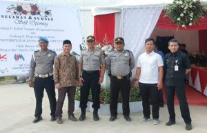 Kapolsek dan Anggota, Pengamanan Soft Opening Gedung Untirta