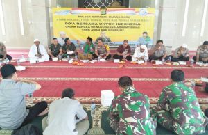 Jelang Pelantikan Presiden dan Wakil Presiden Terpilih 2019–2024, Polsek KMB Gelar Doa Bersama