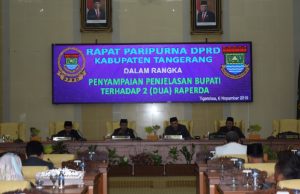 Pemkab Tangerang Usulkan Raperda Sistem Elektronik Pemerintah