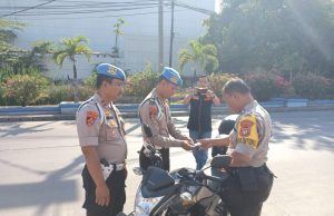 Provos Polres Razia Anggota Polsek Kawasan Muara Baru