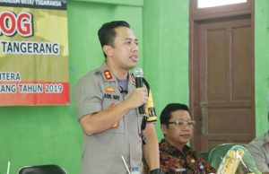 Kapolresta Tangerang Ajak Pemilih Pemula Gunakan Hak Suara di Pilkades