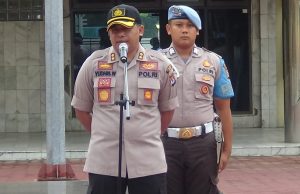 Polres Cilegon Gelar Apel Pengamanan Kunjungan Presiden RI