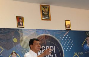 Sekda Buka Seminar Ngopi Susu di STIE Tigaraksa