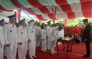 Sebanyak 78 Kades Hasil Pilkades Serentak di Lantik Bupati OKU Selatan
