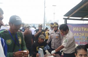Polsek Kawasan Sunda Kelapa Dengan BNN Kota Jakarta Tes Urine ABK Kapal