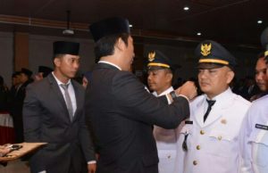 Popo Ali Lantik dan Ambil Sumpah 236 Pejabat di lingkungan Pemkab OKU Selatan