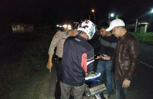 Polsek Lembak Gelar Razia Sembilan Unit R2 dan Satu R4 Berhasil di Amankan