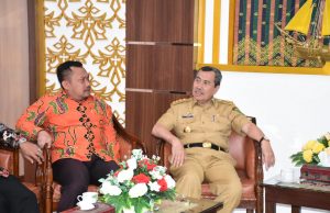 Bupati Kampar Hadiri HUT BPK RI Ke-73 di Pekanbaru
