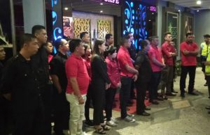 Sambangi Hiburan Malam, Polresta Pekanbaru Berikan Himbauan Tentang Narkoba