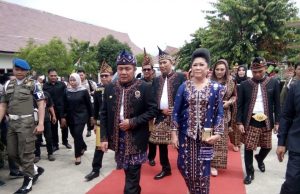 Gubernur Sumsel H Herman Deru Hadiri Rapat Paripurna HUT Ke-16 OKU Selatan