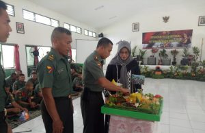 HUT Ke-70 Kavaleri TNI AD, Yonkav 5/DPC Karang Endah Gelar Istighosah dan Tampilkan Marawis