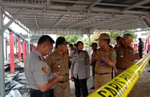 Bupati Ogan Ilir Ilyas Panji Alam Siap Bangun Kembali Polres yang Terbakar