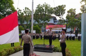 Polres Muara Enim Gelar Upacara Peringati Hari Kesadaran Nasional
